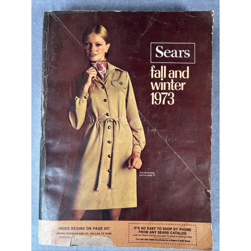 Sears Roebuck 1973 Fall and Winter Sales Catalog